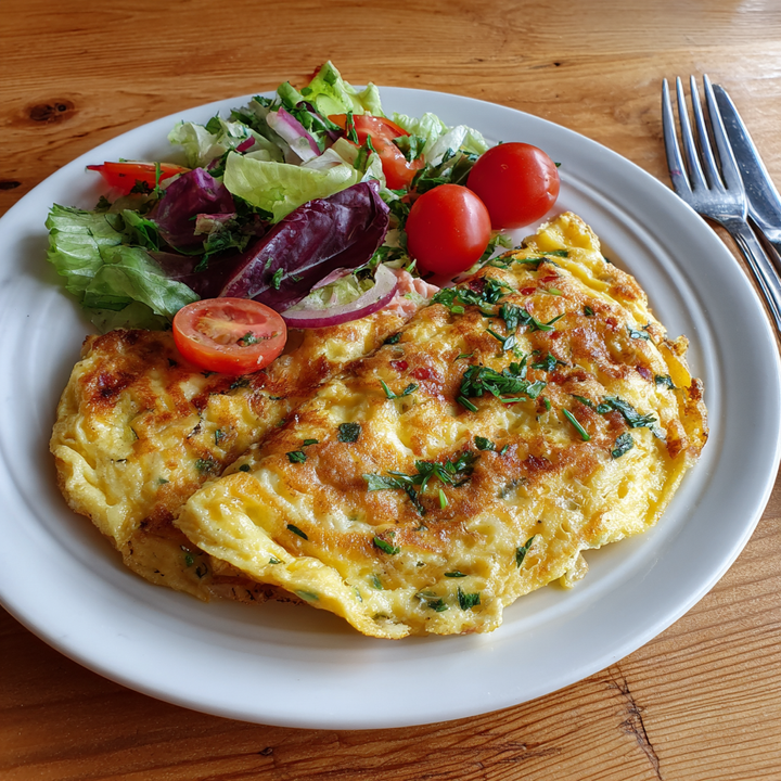 Bielkovinová omeleta